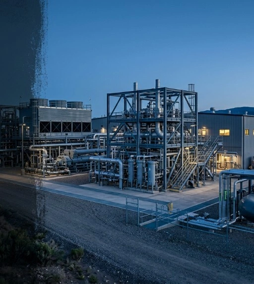 Industrial process facility